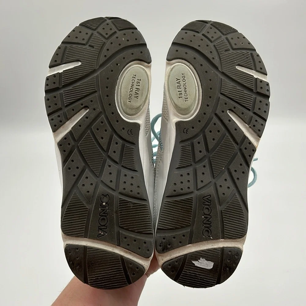 Vionic Kona White Mesh Walking Shoes Women's 7.5 Comfort - Picture 7 of 9
